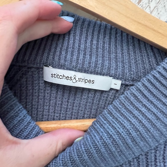 Solid and Striped Sweater - Picture 2 of 2